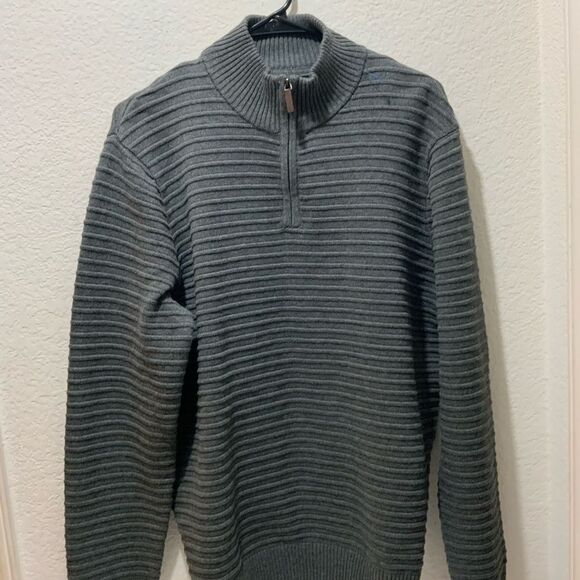 New Porter + Ash Sweater Large Gray Men - Picture 1 of 8
